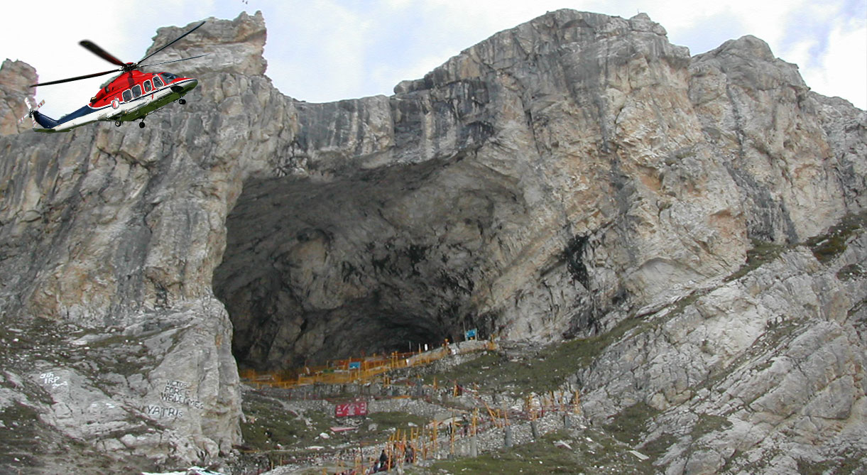 Amarnath Helicopter Tour with Gulmarg