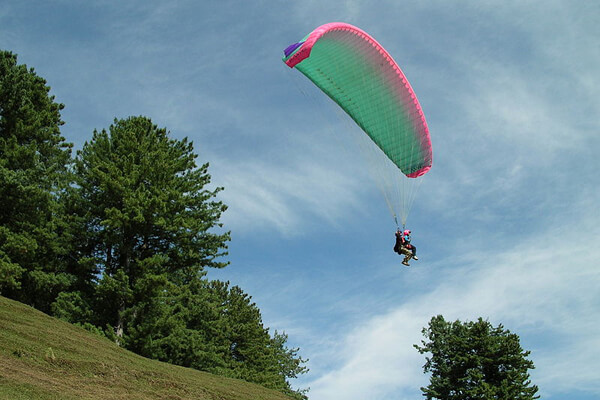 paragliding in sanasar
