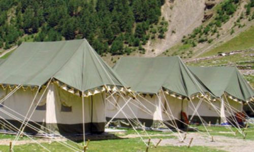 Tent in baltal